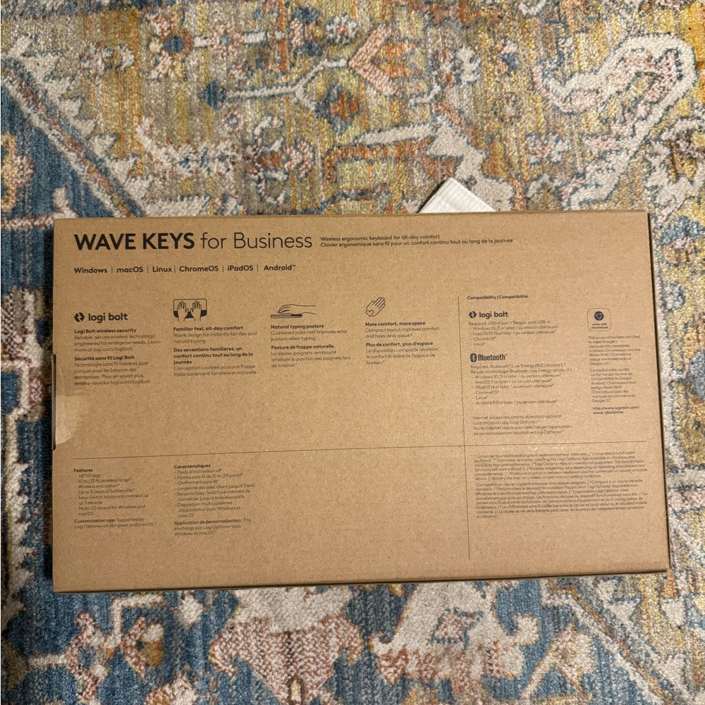 Logitech wireless keyboard - Picture 5 of 5